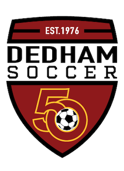 Dedham Logo 50th Anniversary