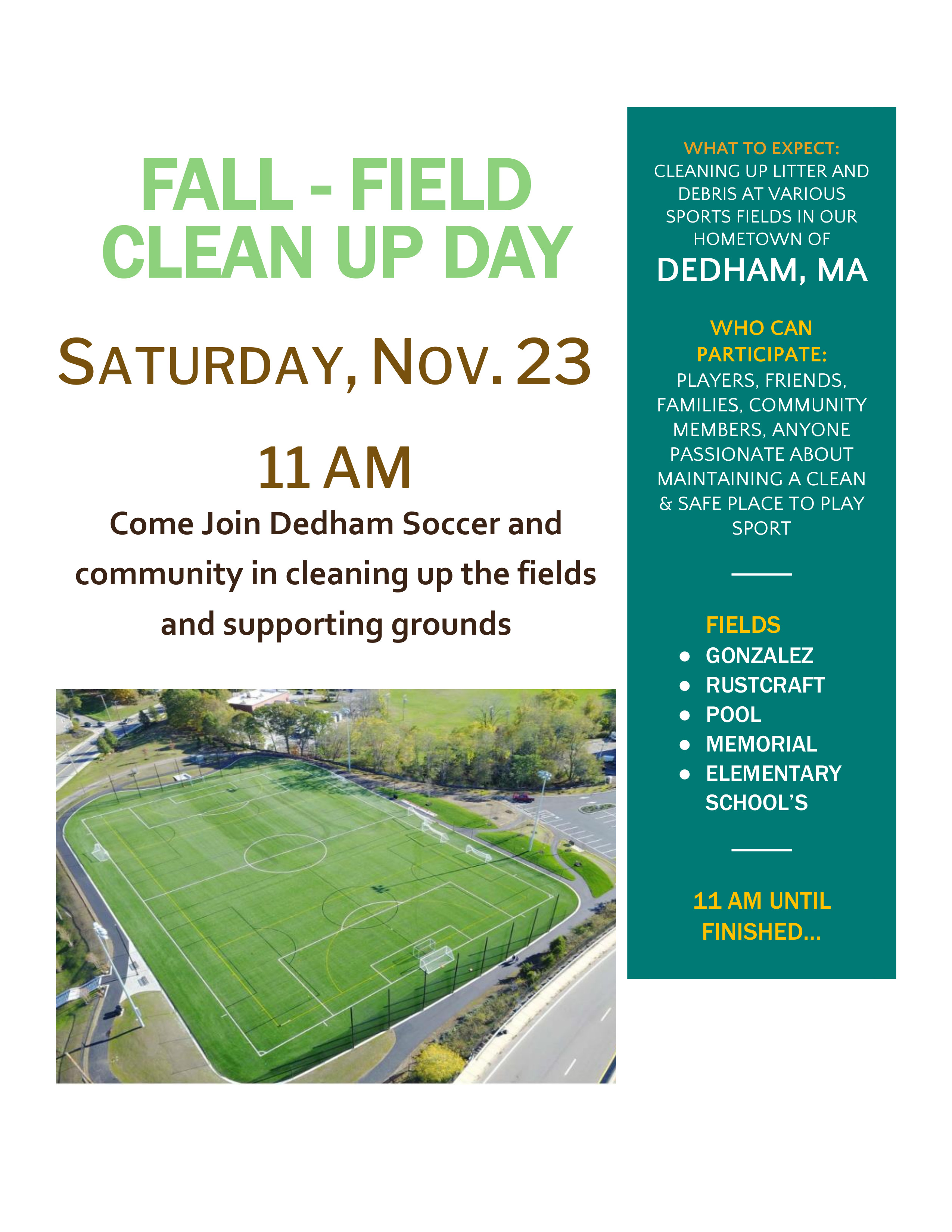 Fall Clean Up Day